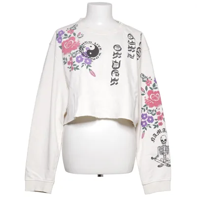 Sweatshirt (Beige, Multicolore) de New Girl Order Coton, Polyester