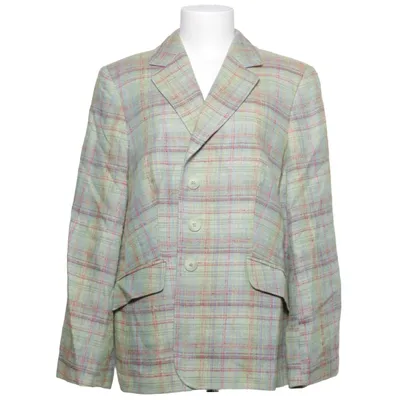 Blazer (Multicolored) from Bauer Linen, Silk