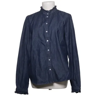 Denim blouse (Blauw) van H&M Katoen