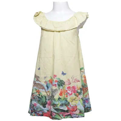 Jurk (Geel, Meerkleurig) van Kate Morgan Studio x H&M Katoen