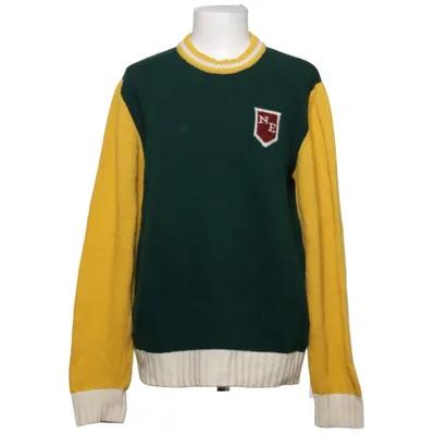 Pull-over (Vert, Jaune, Multicolore) de New England Polyamide, Laine