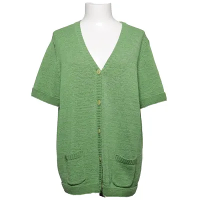 Cardigan (Grøn) fra Golléhaug Bomuld, Polyester