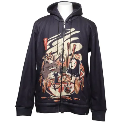 Hoodie (Black, Multicolored) from Hoodie Lab Cotton, Polyester