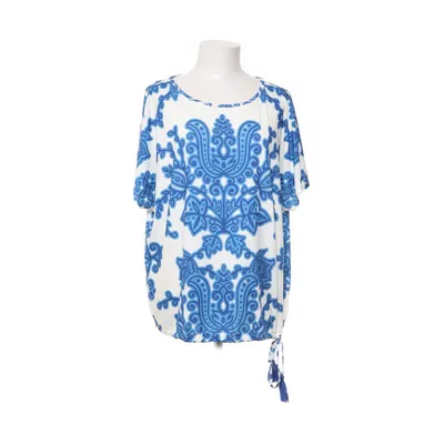 Top (Blauw, Wit, Meerkleurig) van Oui Elastaan, Polyester