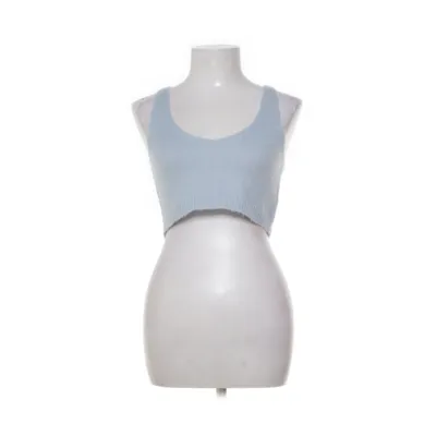 Crop top (Blå) fra Princess Polly Bomuld, Polyester