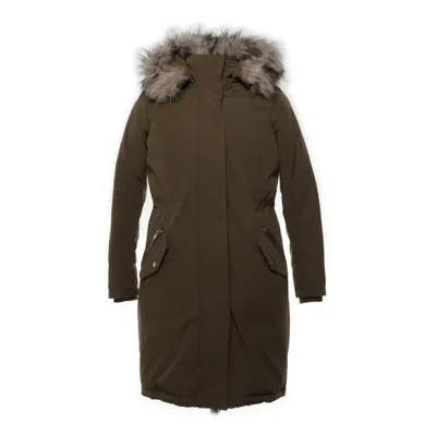 Vinterfrakke (Grøn) fra River Island Polyester, Bomuld, Kunstpels, Akryl