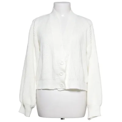 Cardigan (White) from Chiquelle Acrylic, Cotton