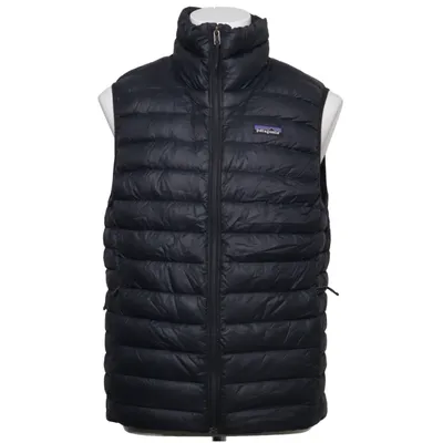 Bodywarmer (Zwart) van Patagonia Dons, Veer