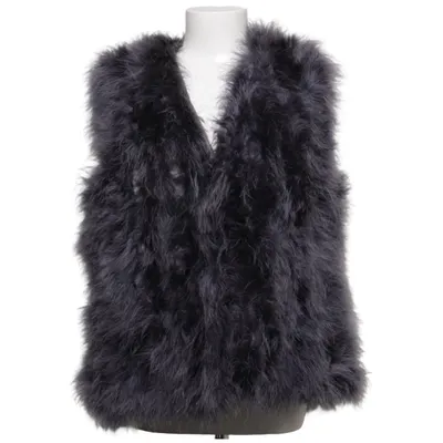 Väst (Grå) från Pello Bello Bomull, Fjädrar, Polyester