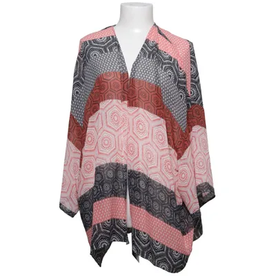 Kimono (Orange, Black, White) from Page One Polyester