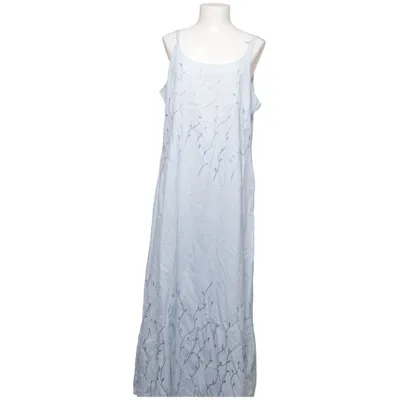 Robe (Bleu) de Hpo Coton, Lin