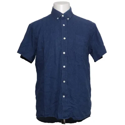 Short sleeve shirt (Blue) from Saturdays Cotton