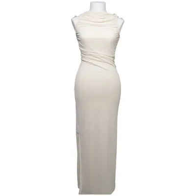 Maxi jurk (Beige) van JJXX Elastaan, Polyester