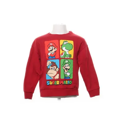 Collegetröja (Röd, Flerfärgad) från Super Mario Bomull