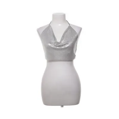 Crop top (Silverfärgad) från H&M Trend