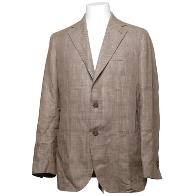 Blazer (Brun) fra Berg & Berg Bomuld, Uld