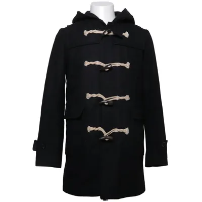 Duffle coat (Black) from Y-3 Yohji Yamamoto x Adidas Polyamide, Wool