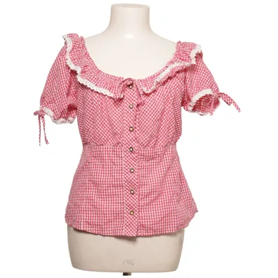 Chemisier Dirndl (Rouge, Blanc) de Birkhahn Mode