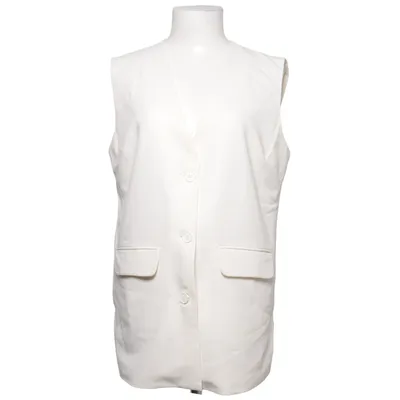 Kostuumgilet (Wit) van Pretty Lavish Elastaan, Polyester, Viscose
