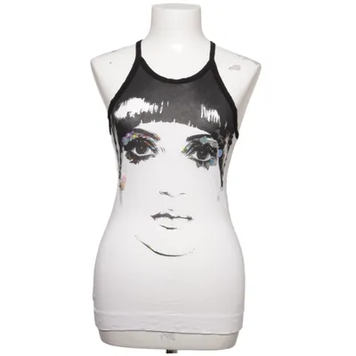 Tanktop (Wit, Zwart) van Miss Sixty Collection Viscose
