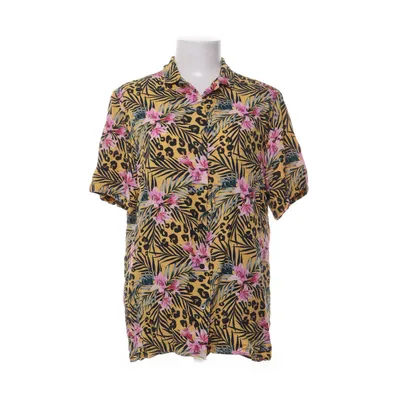 Kortærmet skjorte (Gul, Sort, Pink, Grøn) fra Divided by H&M Viscose
