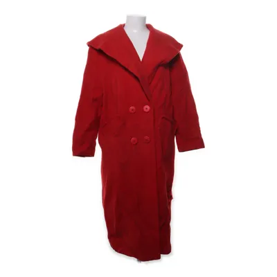Coat (Red) from Hennes Collection by H&M Polyamide, Wool