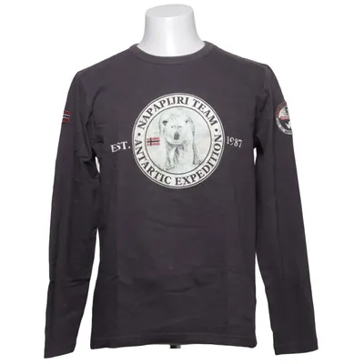 Långärmad t-shirt (Grå) från Napapijri Bomull