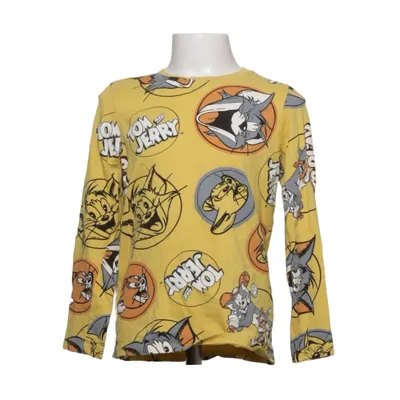 T-shirt à manches longues (Jaune, Multicolore) de Tom & Jerry Coton