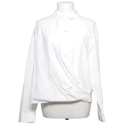 Blus (Vit) från Massimo Dutti Bomull