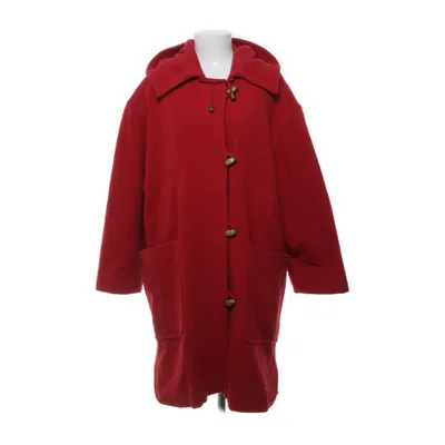 Coat (Red) from Miss Joy Acetate, Cashmere, Polyamide, Wool