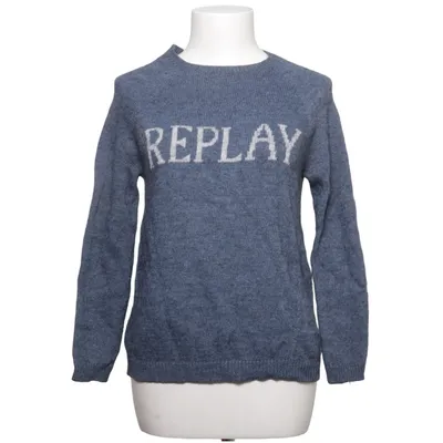 Sweater (Blue) from Replay Acrylic, Viscose, Wool