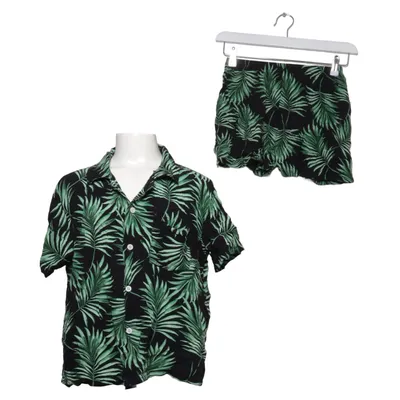 Korte mouwen shirt (Zwart, Groen)