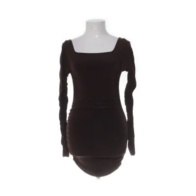 Jurk (Bruin) van Femme Luxe Elastaan, Polyester