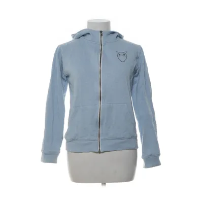 Capuchon sweater (Blauw) van Knowledge Cotton Apparel Organisch katoen