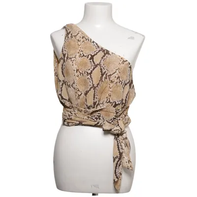 Crop top (Beige, Flerfärgad) från H&M Polyester