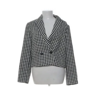 Cardigan (Zwart, Wit) van Mango Katoen, Polyester
