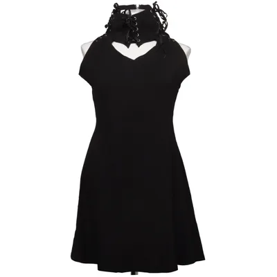 Dress (Black) from Punk Rave Cotton, Polyamide