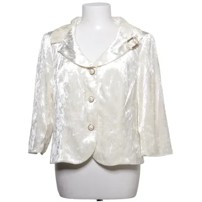 Blazer (New with tag. Cream color, velvet) van Kati Elastaan, Viscose