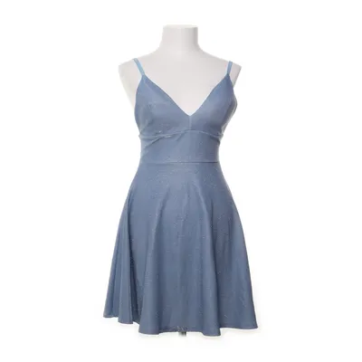 Robe de cocktail (Bleu) de L&S Élasthane, Fibre métallique, Polyester