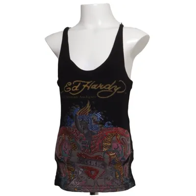 Tanktop  (Sort, Flerfarvet) fra Ed Hardy