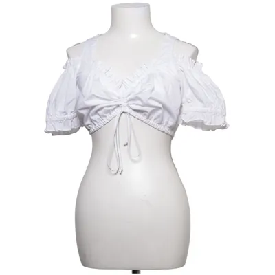 Dirndl blouse (Wit) van Country Line Katoen, Polyester