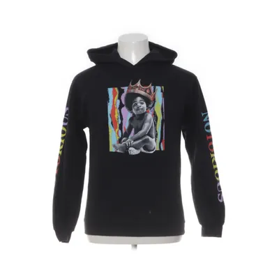 Capuchon sweater (Zwart, Meerkleurig) van Gildan Katoen, Polyester