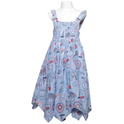Dress (Blue, Red, White) from Tommy Bahama Cotton, Elastane