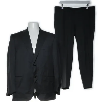 Suit (Gray) from Canali Cupro, Wool