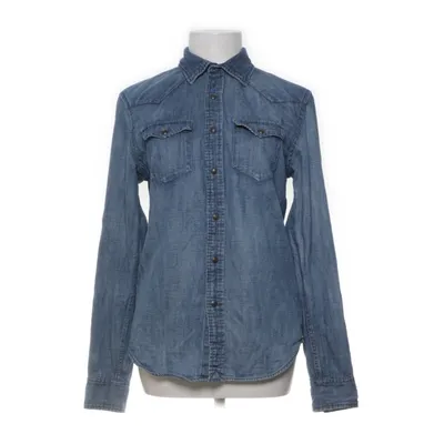 Denim blouse (Blauw) van American Eagle Katoen