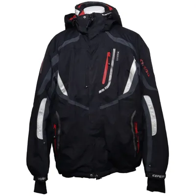 Manteau de ski (Noir, Rouge, Gris) de Icepeak Polyamide, Polyester