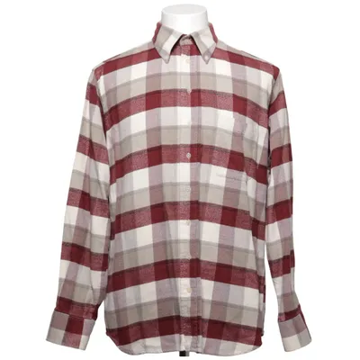 Flanellskjorta (Röd, Beige, Vit) från Kensington Bomull