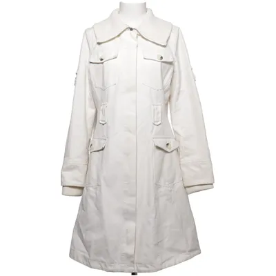 Coat (White) from Philosophy Blues Original Acetate, Acrylic, Cotton, Polyamide, Wool