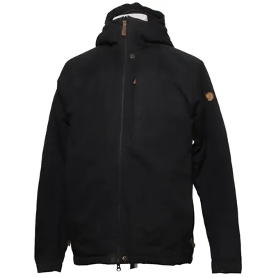 Outdoor jacket (Black) from Fjällräven Cotton, Polyamide, Polyester