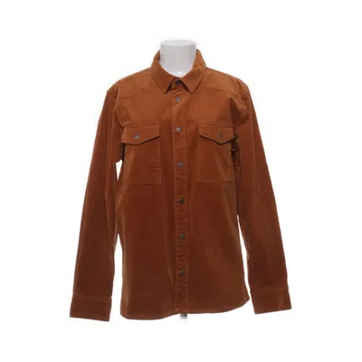 Overshirt (Brown) from Les Deux Copenhagen Elastane, Cotton